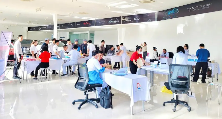 THACO AUTO Ninh Thuận tổ chức khám sức khỏe định kỳ cho CBNV năm 2024