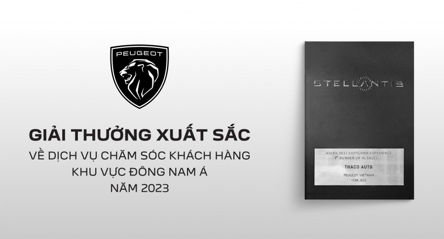 THACO AUTO wins Stellantis' ASEAN Best Customer Experience Award in 2023