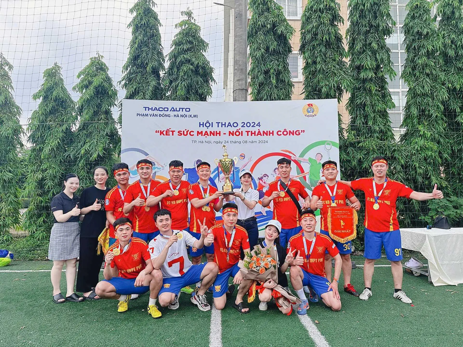 ẤN TƯỢNG HỘI THAO THACO AUTO PHẠM VĂN ĐỒNG 2024 “KẾT SỨC MẠNH - NỐI THÀNH CÔNG”