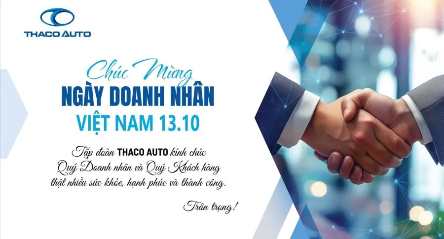 THACO AUTO PHẠM VĂN ĐỒNG CHÚC MỪNG NGÀY DOANH NHÂN