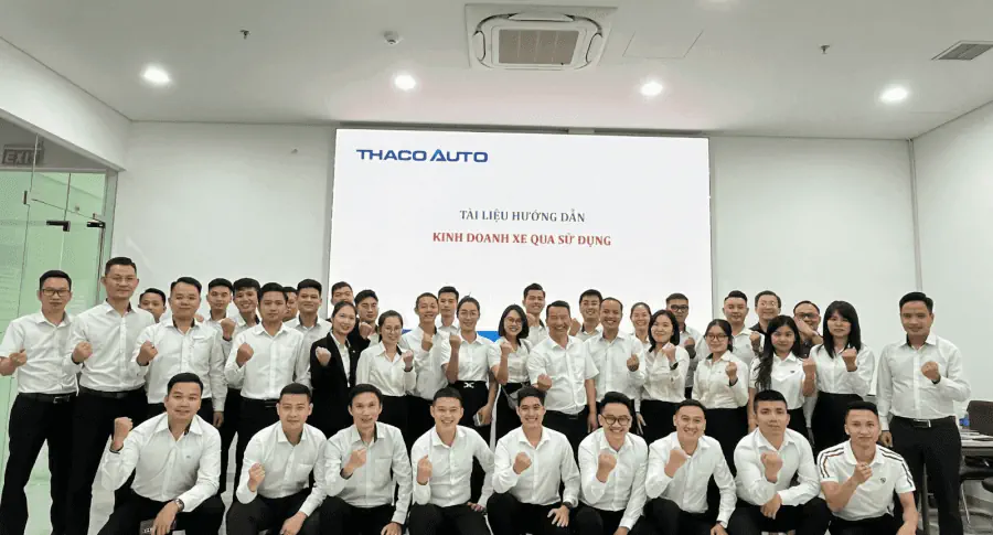 THACO AUTO Phạm Văn Đồng tham gia đào tạo nâng cao kiến thức kinh doanh xe qua sử dụng