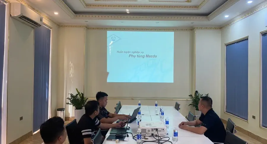 THACO AUTO PHÚ THỌ TỔ CHỨC ĐÀO TẠO NGHIỆP VỤ VỀ PHỤ TÙNG XE MAZDA