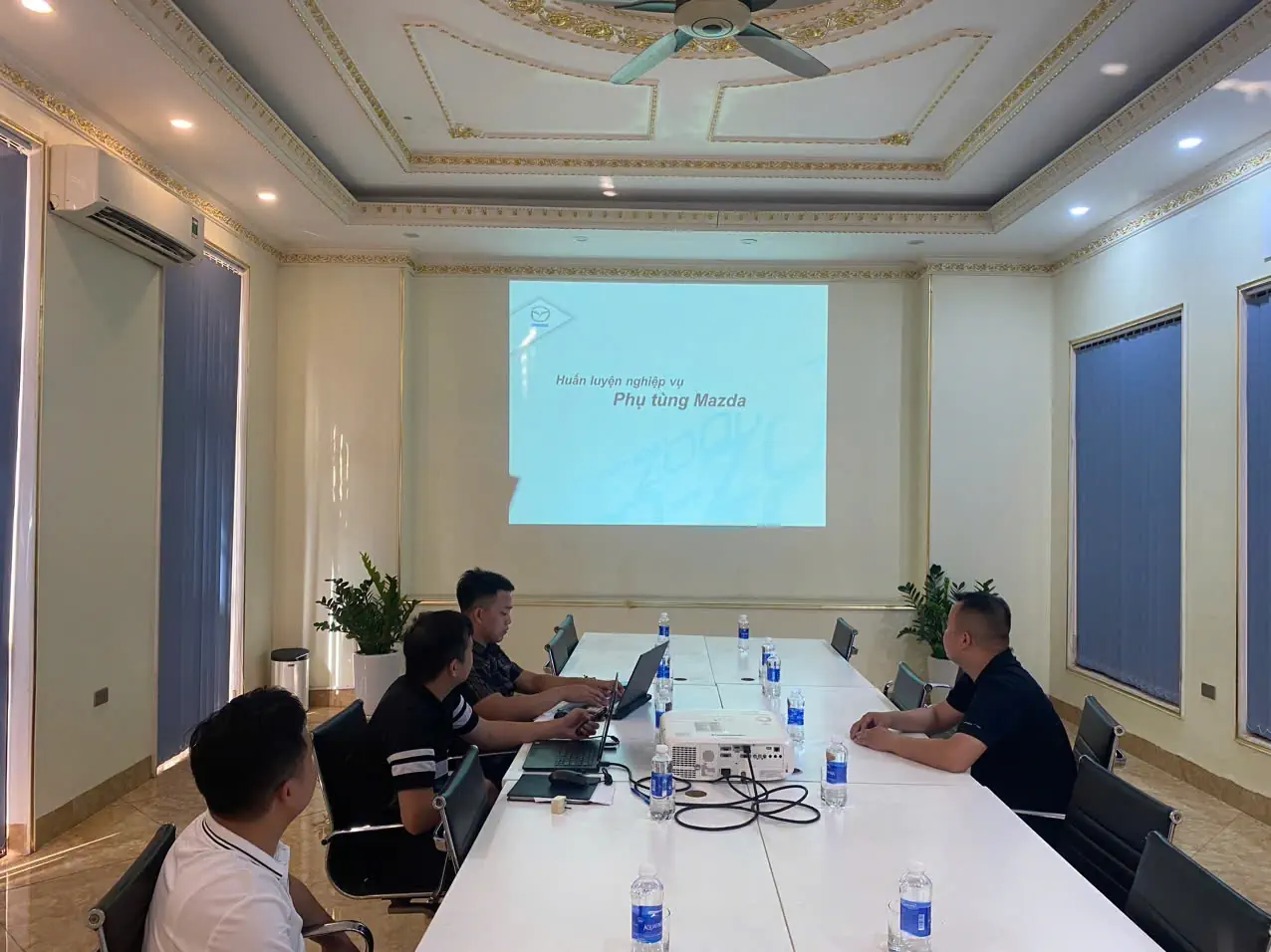 THACO AUTO PHÚ THỌ TỔ CHỨC ĐÀO TẠO NGHIỆP VỤ VỀ PHỤ TÙNG XE MAZDA