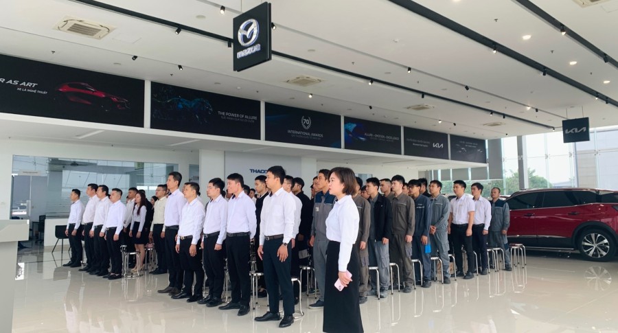 THACO AUTO PHÚ THỌ TẬP TRUNG BÁM SÁT KẾ HOẠCH KINH DOANH DỊP CAO ĐIỂM CUỐI NĂM
