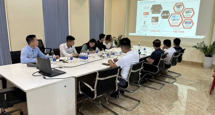 THACO AUTO Phú Thọ tham gia đào tạo Sản phẩm, Bán hàng, Marketing Bộ đôi Kia New Sonet và Kia New Seltos