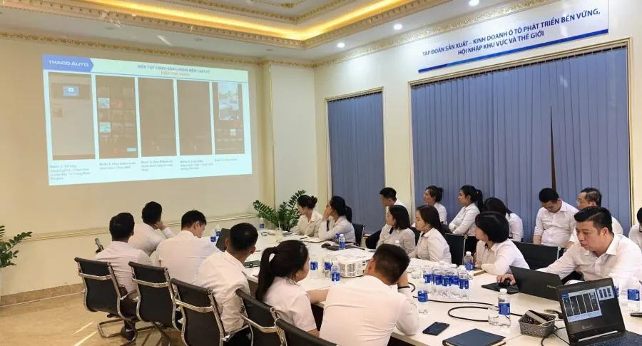 THACO AUTO PHÚ THỌ ĐÀO TẠO NÂNG CAO KIẾN THỨC, KỸ NĂNG MARKETING