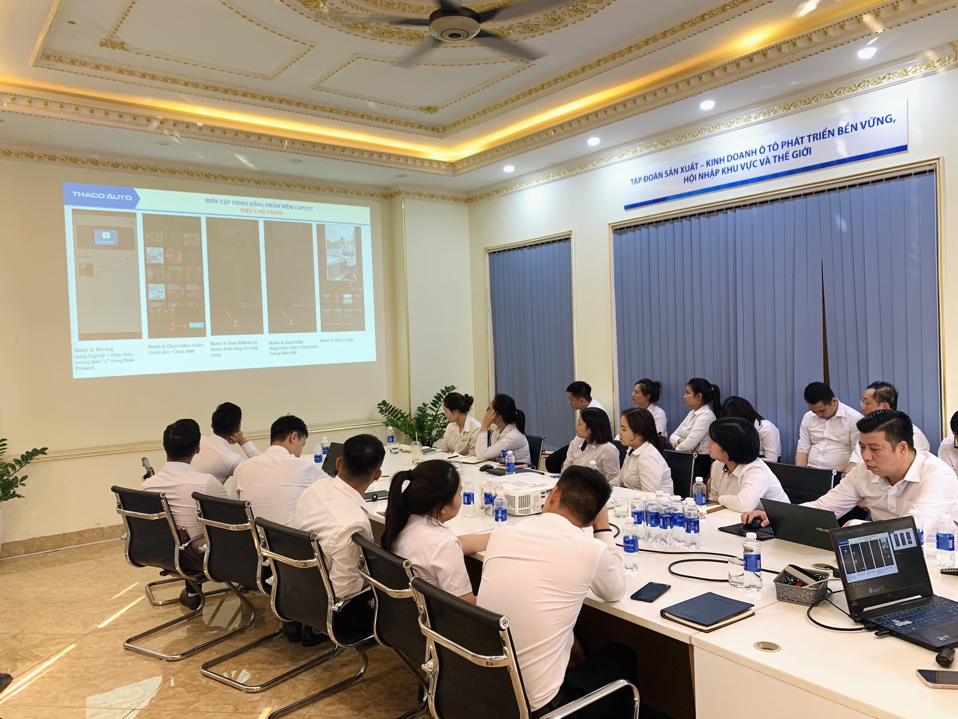 THACO AUTO PHÚ THỌ ĐÀO TẠO NÂNG CAO KIẾN THỨC, KỸ NĂNG MARKETING