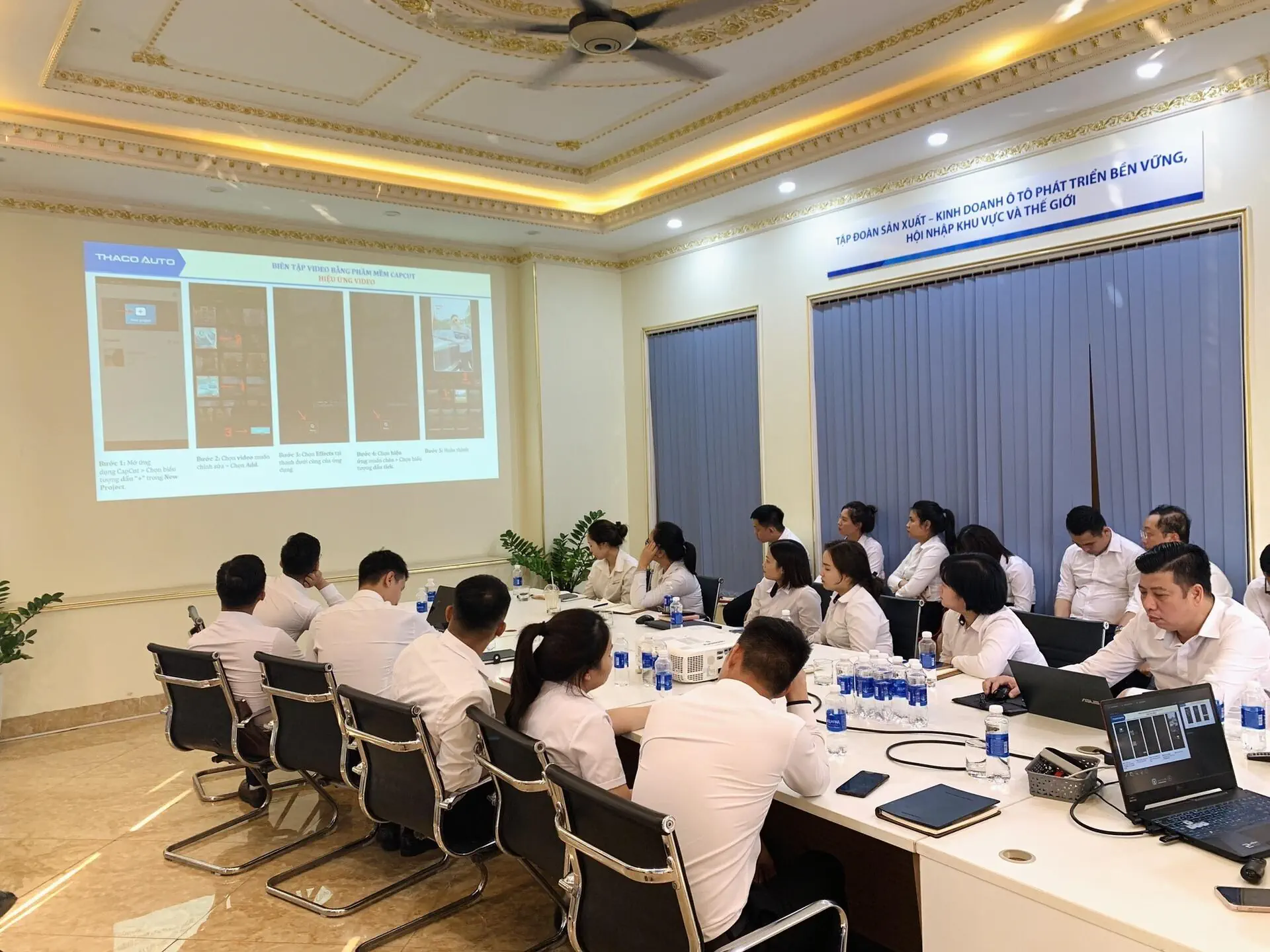 THACO AUTO PHÚ THỌ ĐÀO TẠO NÂNG CAO KIẾN THỨC, KỸ NĂNG MARKETING