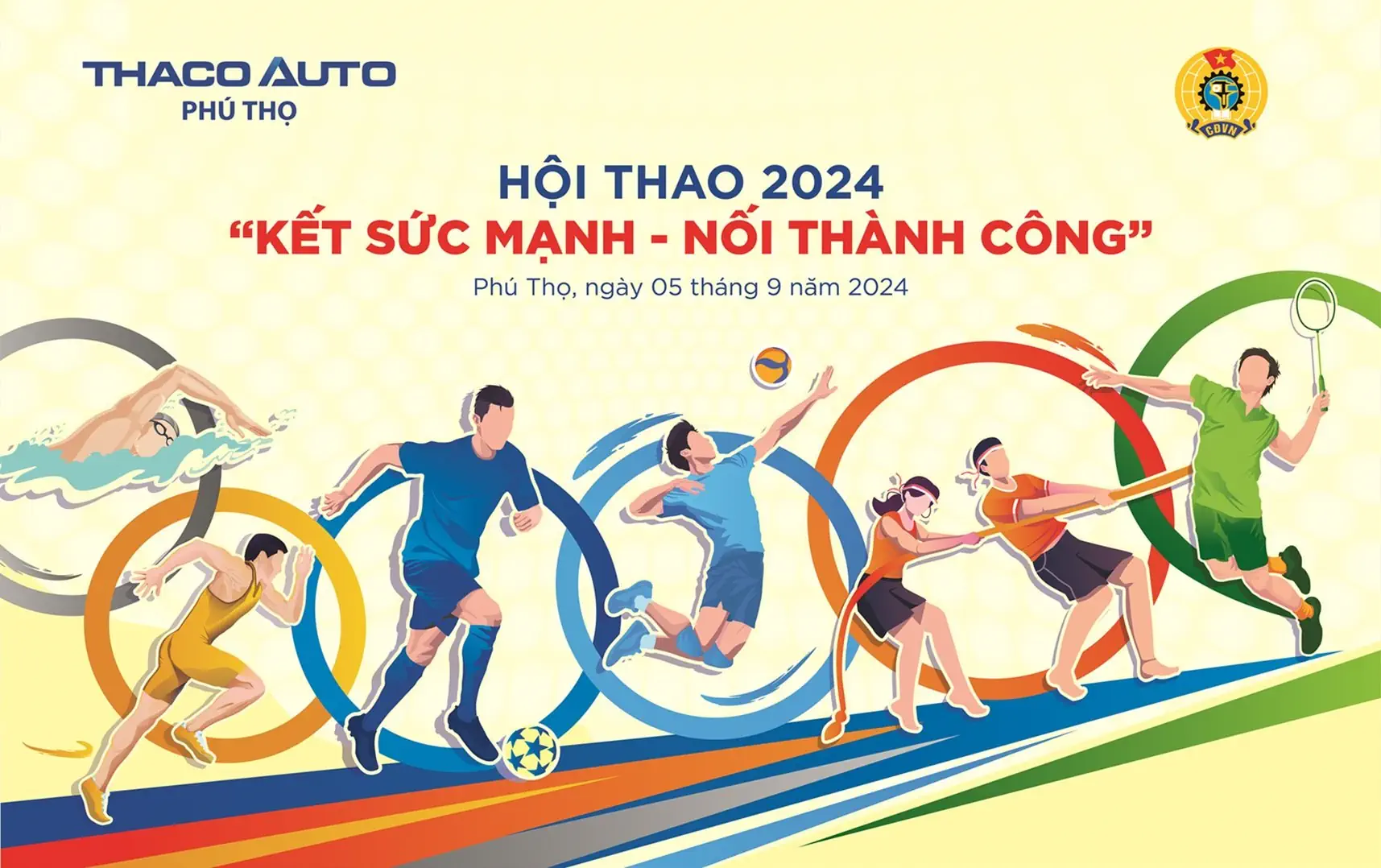 CHƯƠNG TRÌNH HỘI THAO 2024 "KẾT SỨC MẠNH - NỐI THÀNH CÔNG"