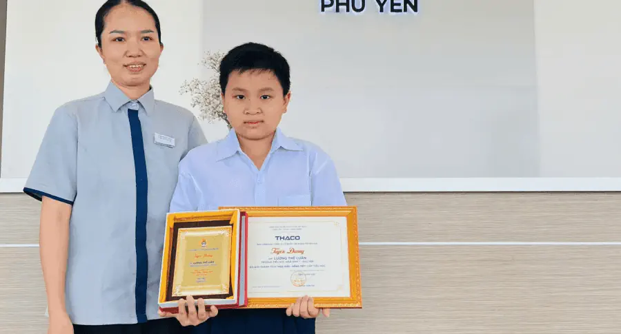 THACO AUTO Phú Yên tổ chức tuyên dương con CBNV “Học giỏi, sống tốt” năm 2024