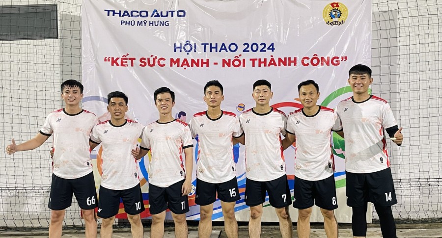 Chính thức khai mạc Hội thao “Kết sức mạnh - Nối thành công” năm 2024 tại THACO AUTO PHÚ MỸ HƯNG