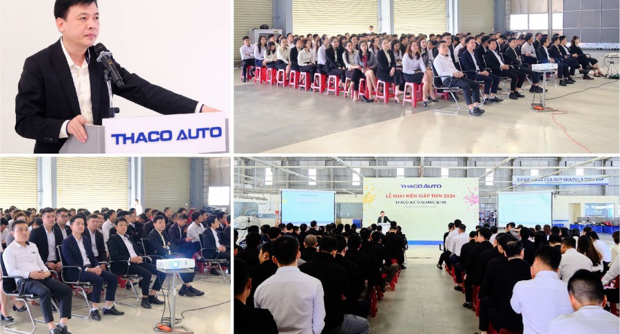 THACO AUTO Quảng Bình tổ chức chương trình Lễ Khai niên Giáp Thìn 2024
