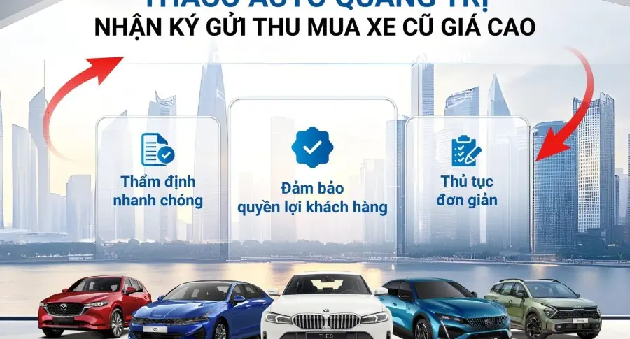 CẬP NHẬT GIÁ BÁN XE QUA SỬ DỤNG GIÁ ƯU ĐÃI TRONG THÁNG 09