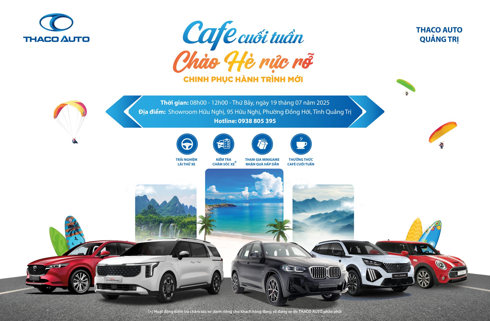 Cafe cuối tuần cùng THACO AUTO Quảng Trị :Chào hè rực rỡ - Chinh phục hành trình mới