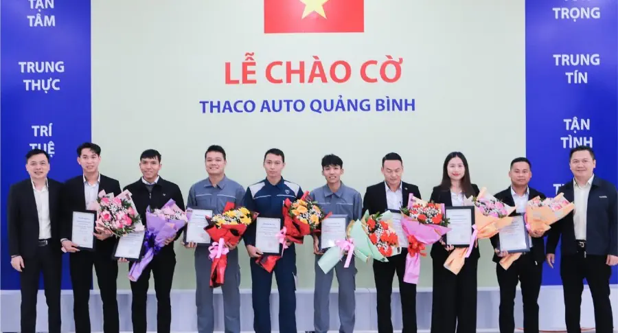 THACO AUTO Quảng Bình bứt phá tháng cuối cùng trong năm 2024