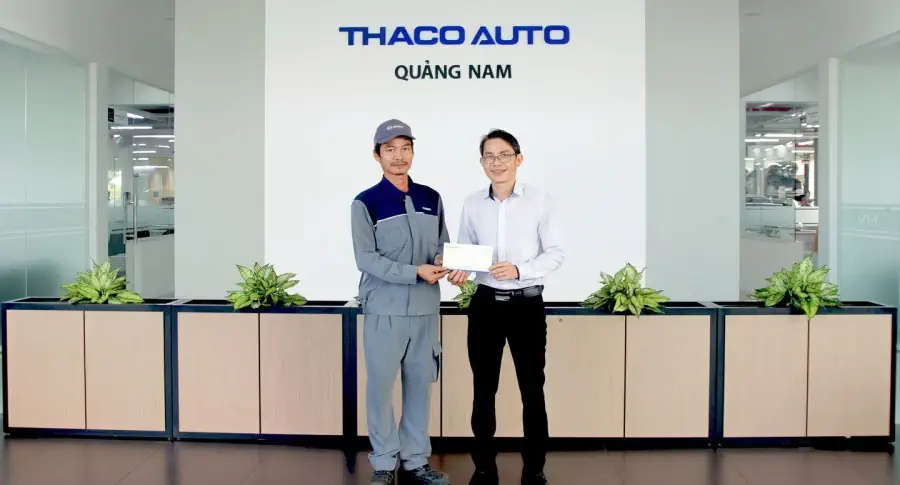HỖ TRỢ ĐOÀN VIÊN CÔNG ĐOÀN GẶP KHÓ KHĂN TẠI THACO AUTO QUẢNG NAM