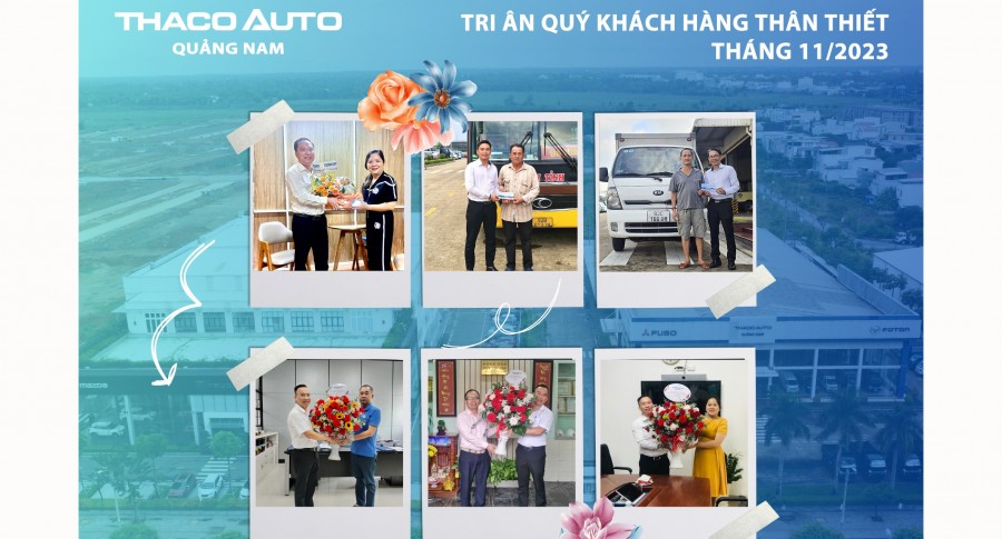 TRI ÂN QUÝ KHÁCH HÀNG THÂN THIẾT TRONG THÁNG 11