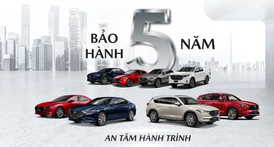 THACO AUTO ĐỒNG HÀNH CÙNG KHÁCH HÀNG SỞ HỮU XE DU LỊCH VỚI CHÍNH SÁCH BẢO HÀNH 5 NĂM