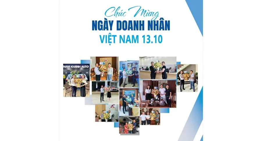 TRÂN TRỌNG CHÚC MỪNG QUÝ KHÁCH HÀNG NHÂN DỊP NGÀY DOANH NHÂN VIỆT NAM 13/10
