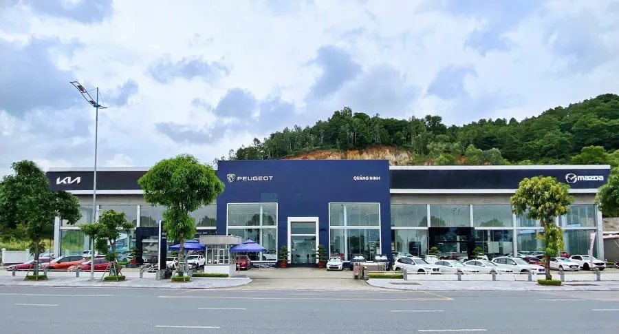 THACO AUTO QUẢNG NINH - CÔNG TY TỈNH THÀNH SỞ HỮU TỔ HỢP SHOWROOM KINH DOANH ĐA THƯƠNG HIỆU