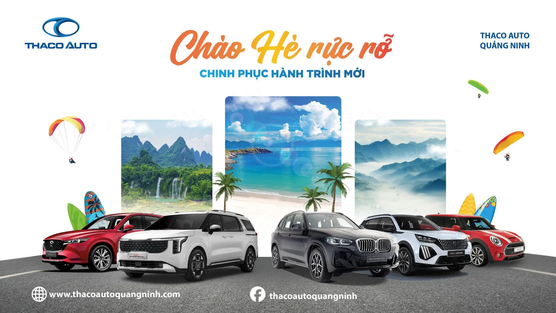 TRẢI NGHIỆM HÈ RỰC RỠ CÙNG THACO AUTO QUẢNG NINH VỚI NHIỀU HOẠT ĐỘNG HẤP DẪN