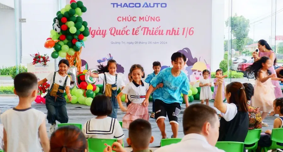 Quốc tế Thiếu nhi 1/6 đáng nhớ tại THACO AUTO Quảng Trị