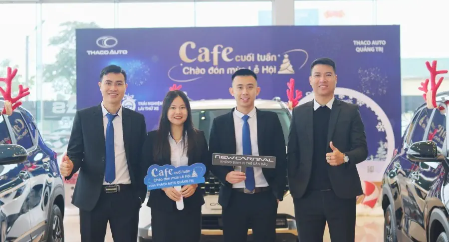 THACO AUTO Quảng Trị cùng khách hàng trải nghiệm mùa lễ hội yêu thương