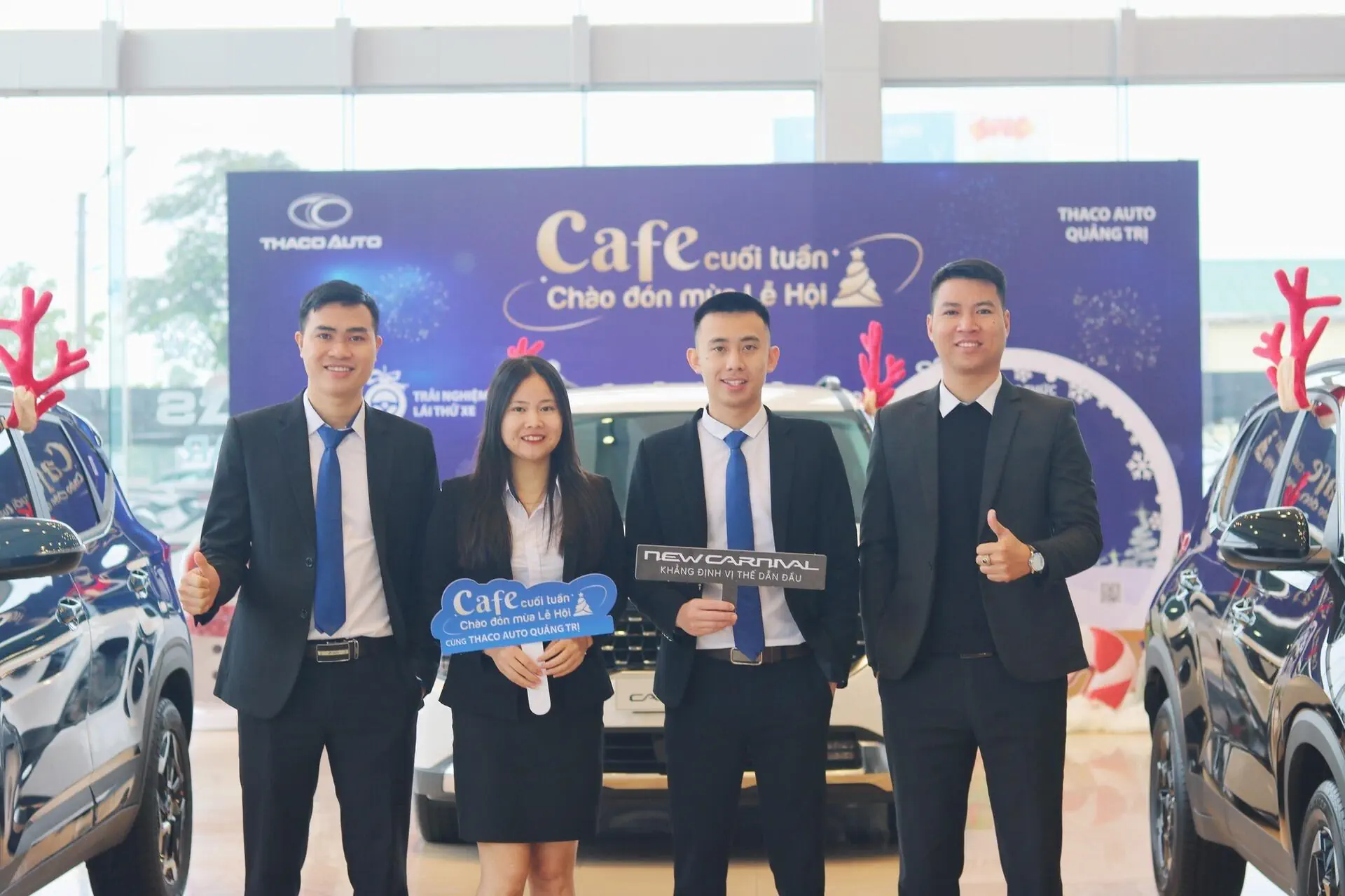 THACO AUTO Quảng Trị cùng khách hàng trải nghiệm mùa lễ hội yêu thương