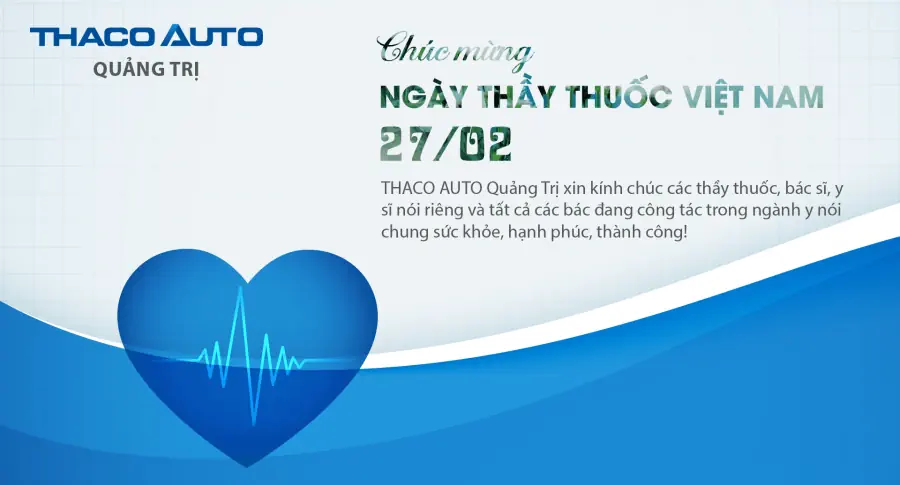 CHÚC MỪNG NGÀY THẦY THUỐC VIỆT NAM 27/02
