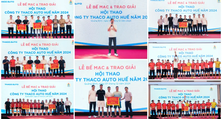 THACO AUTO Quảng Trị khép lại Hội thao năm 2024 với nhiều dấu ấn đẹp
