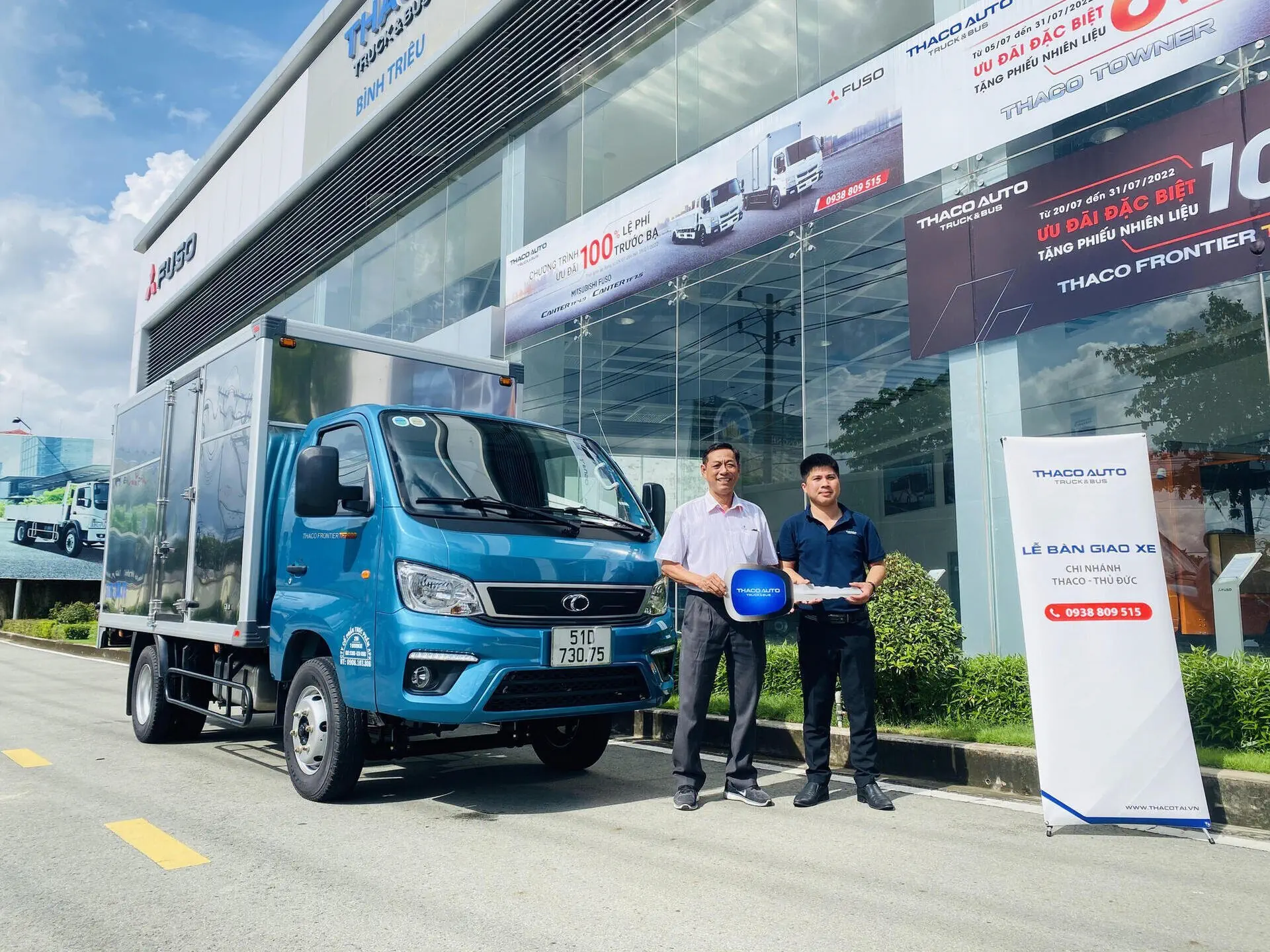 THACO AUTO Đông Bắc (TP.HCM) trưng bày, giới thiệu THACO Frontier TF28