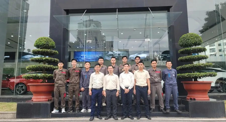 THACO AUTO SƠN LA THAM GIA ĐÀO TẠO NÂNG CAO CHUYÊN MÔN CHO ĐỘI NGŨ KỸ THUẬT KIA