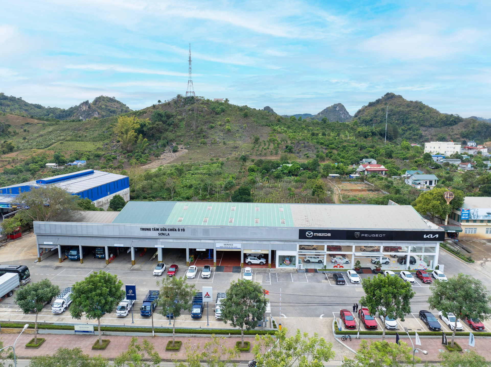 KHÔNG KHÍ LÀM VIỆC SAU KỲ NGHỈ TẾT TẠI THACO AUTO SƠN LA