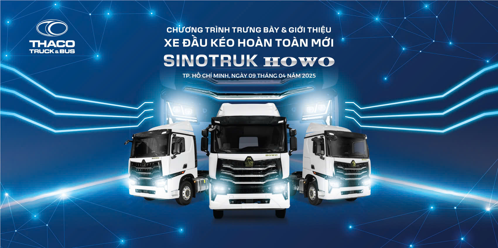 Chương trình trưng bày & giới thiệu xe đầu kéo hoàn toàn mới SINOTRUK