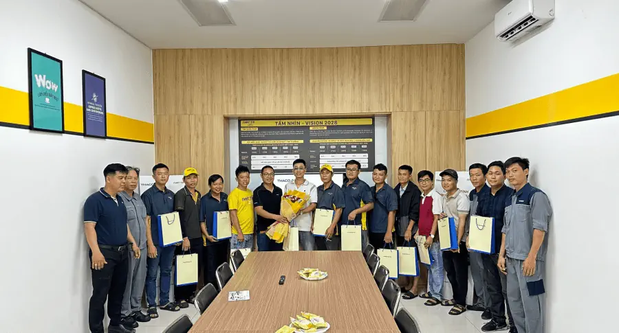 THACO AUTO Tải Bus - TP.HCM tổ chức chương trình "Hướng dẫn vận hành xe Tải VAN TF480