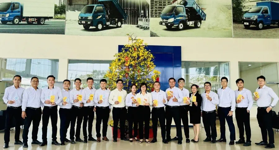 CBNV THACO AUTO Tây Nam - HCM phấn khởi trở lại làm việc sau Tết Nguyên đán 2024