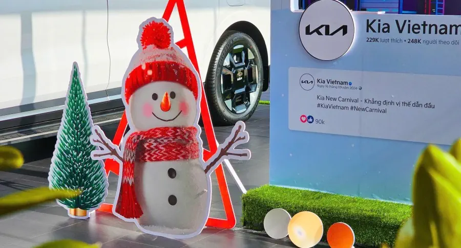 Rộn ràng không khí Giáng Sinh tại THACO AUTO BẮC GIANG