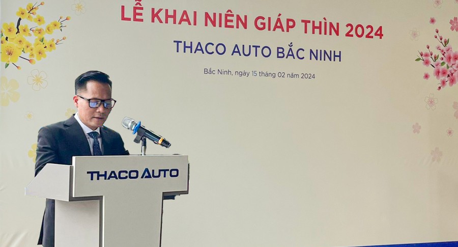 THACO AUTO BẮC NINH TỔ CHỨC CHƯƠNG TRÌNH LỄ KHAI NIÊN GIÁP THÌN 2024