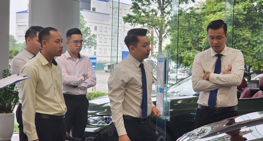 THACO AUTO BẮC NINH TỔ CHỨC ĐÀO TẠO TƯ VẤN BÁN HÀNG BMW VÀ PEUGEOT