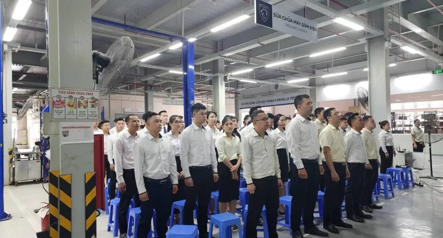 CHÀO CỜ THÁNG 7/2024: THACO AUTO BẮC NINH HƯỚNG TỚI QUÝ III ĐẦY HỨA HẸN