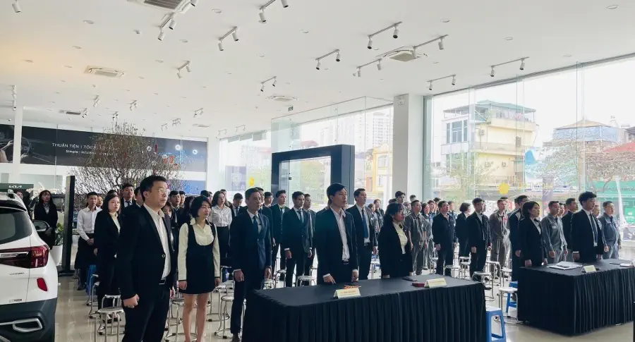 THACO AUTO BẠCH ĐẰNG - Hà Nội tổ chức Lễ Khai niên Giáp Thìn 2024