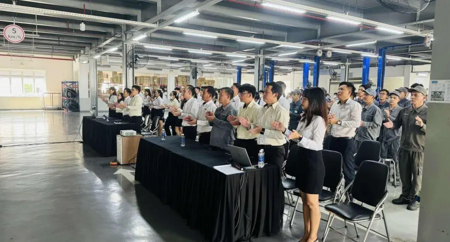 THACO AUTO Bình Triệu tổ chức chương trình Lễ Khai niên Giáp Thìn 2024