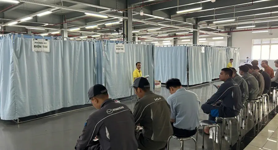 THACO AUTO Bình Triệu tổ chức khám sức khỏe định kỳ cho CBNV năm 2024