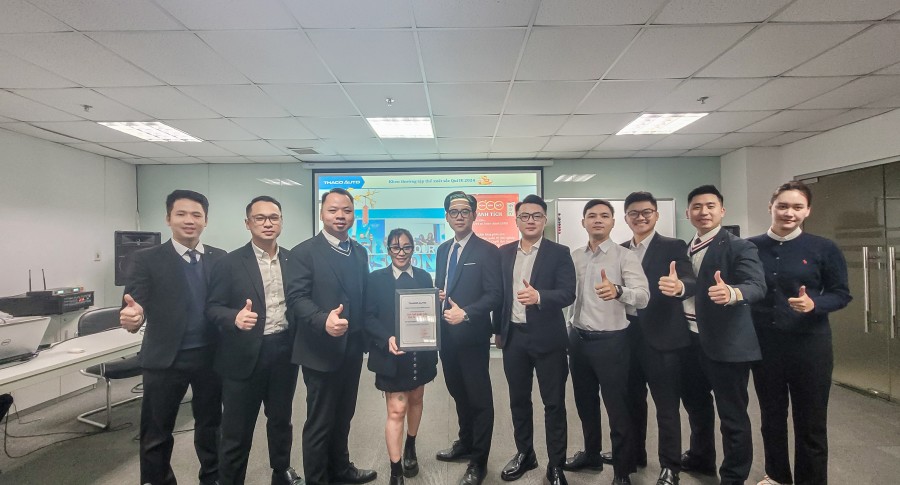 LỄ CHÀO CỜ THÁNG 1/2025 TẠI THACO AUTO BMW HÀ NỘI