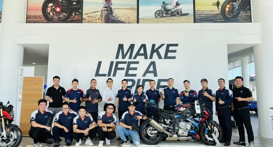 Chương trình đào tạo: Tổng quan thương hiệu và sản phẩm BMW Motorrad