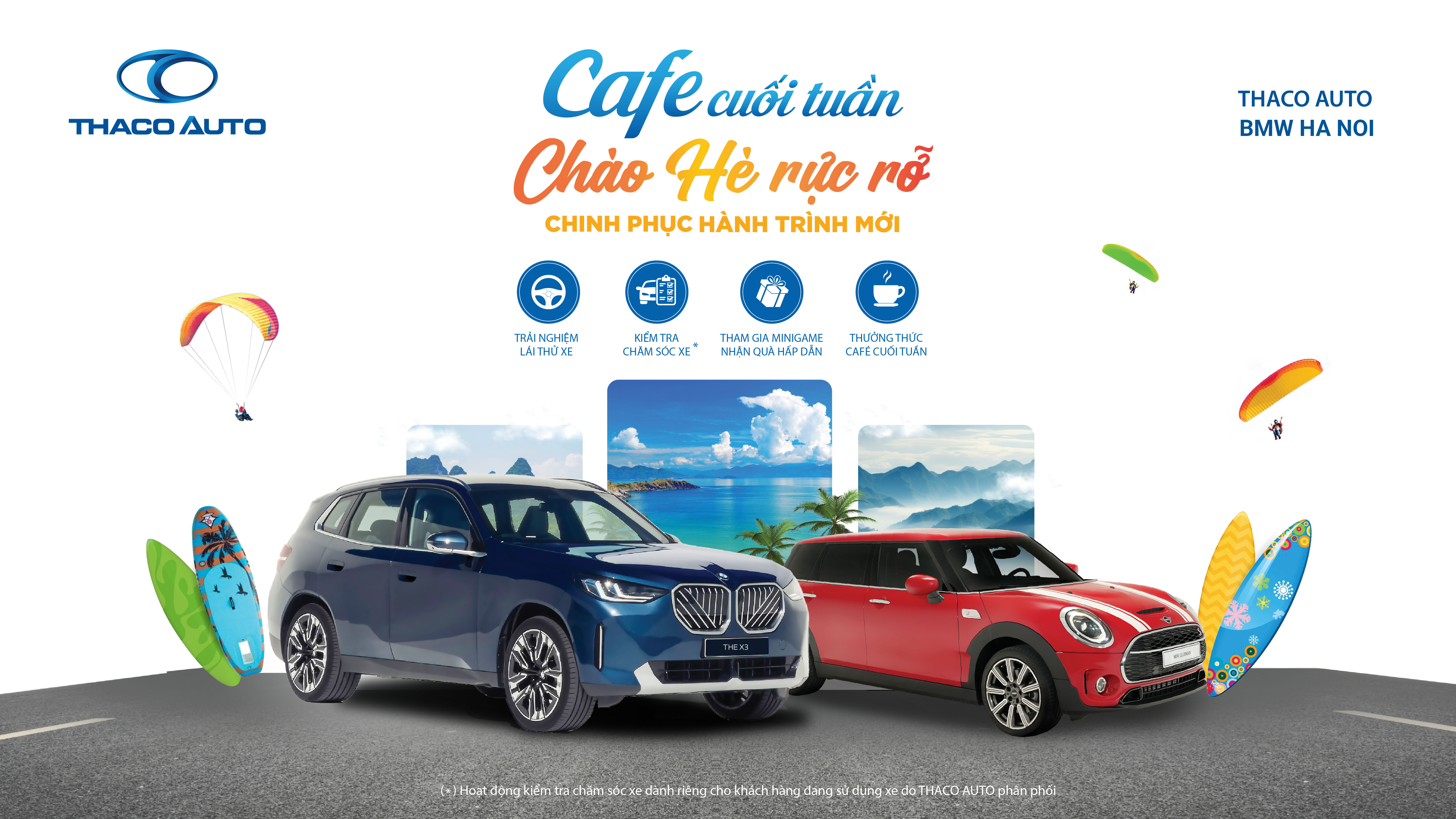 CHINH PHỤC HÀNH TRÌNH MỚI - CHÀO HÈ RỰC RỠ CÙNG THACO AUTO BMW HÀ NỘI