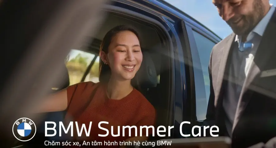 BMW Summer Care 2025 – Chăm sóc xe, An tâm hành trình hè cùng BMW