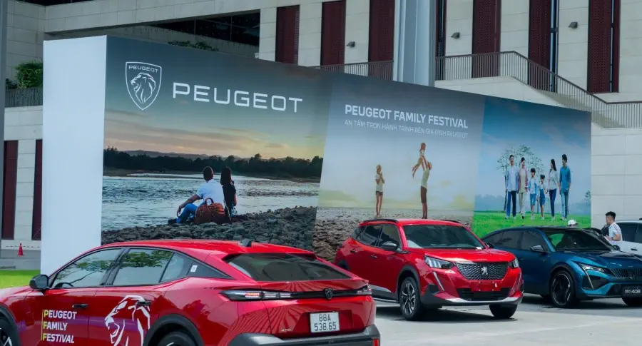PEUGEOT FAMILY FESTIVAL thu hút đông đảo khách hàng tham dự