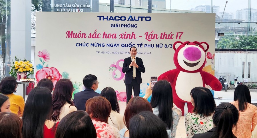 THACO AUTO Giải Phóng tổ chức Chương trình "Muôn sắc hoa xinh- lần thứ 17" năm 2024