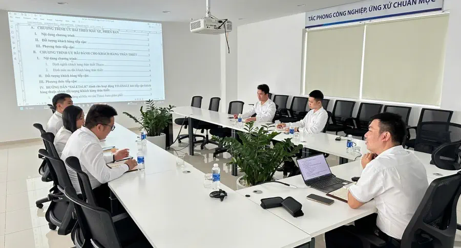 THACO AUTO Hải Dương – Đào Tạo Nội Bộ Tư Vấn Bán Hàng: Chiến Lược Tối Ưu Hóa Hiệu Suất